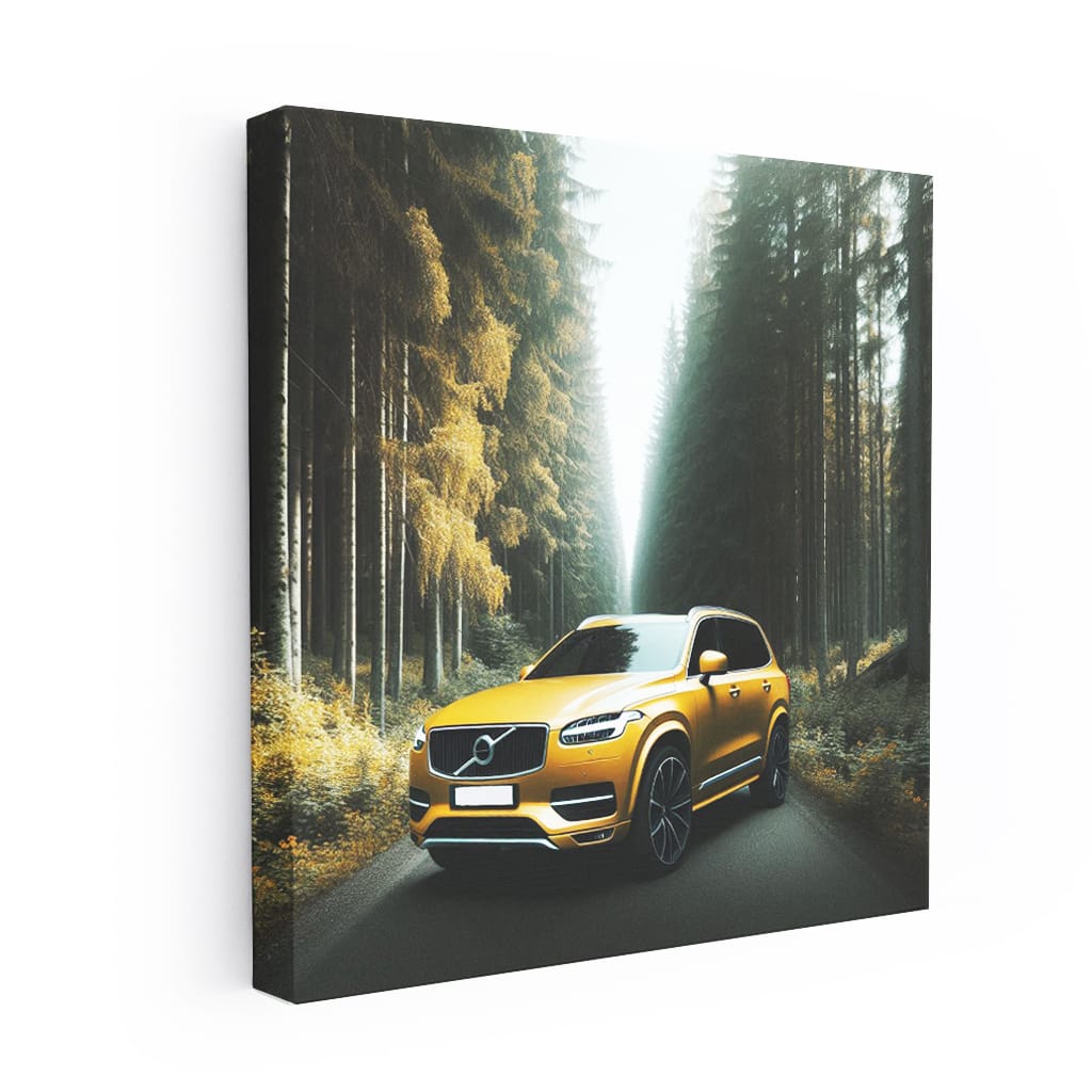 Volvo Xc90 Forest Wall Art