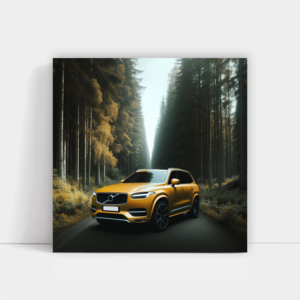 Volvo XC90 in Forest - Adventure Awaits in Luxury