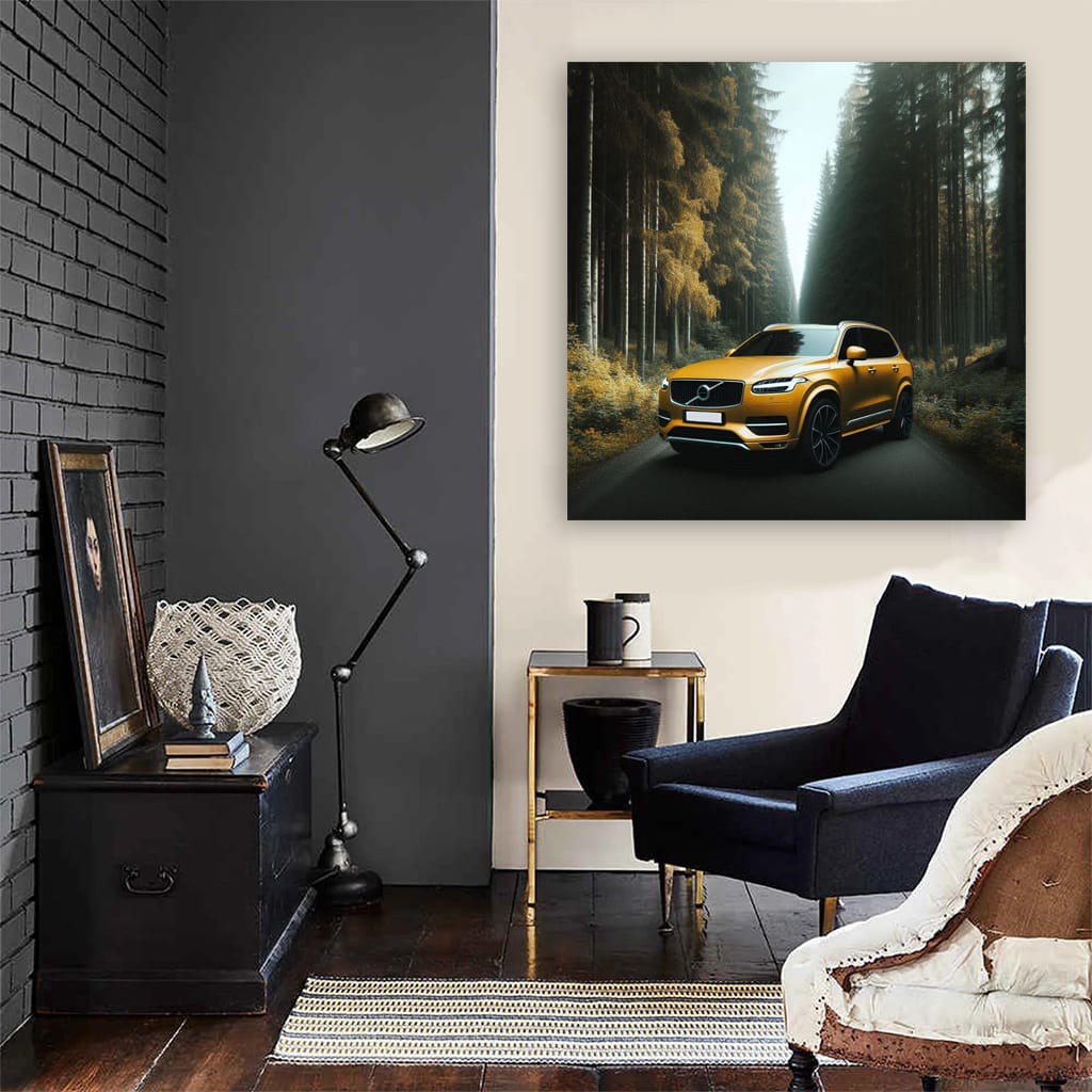 Volvo Xc90 Forest Wall Art