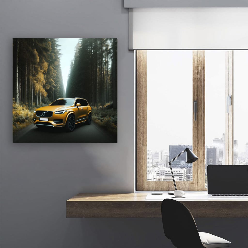 Volvo XC90 in Forest - Adventure Awaits in Luxury