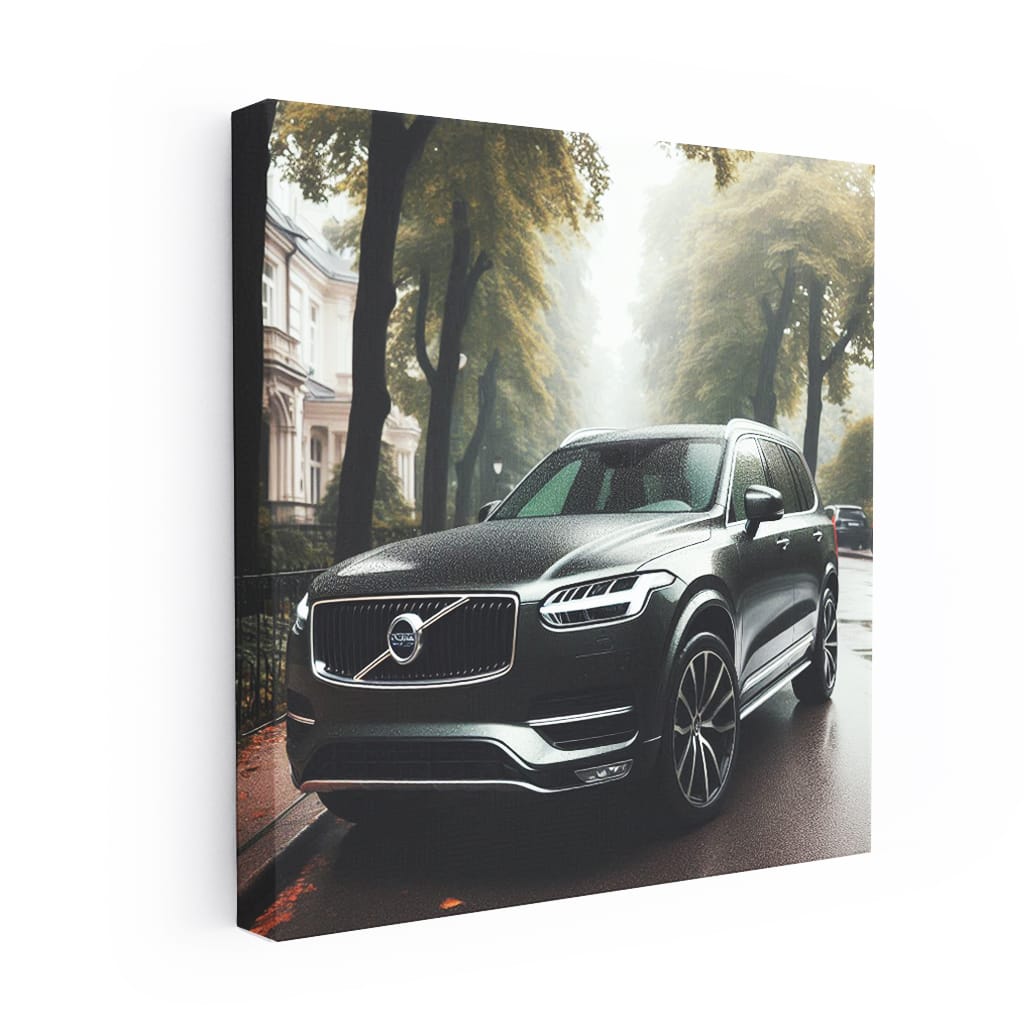 Volvo Xc90 Overcast Weath Wall Art