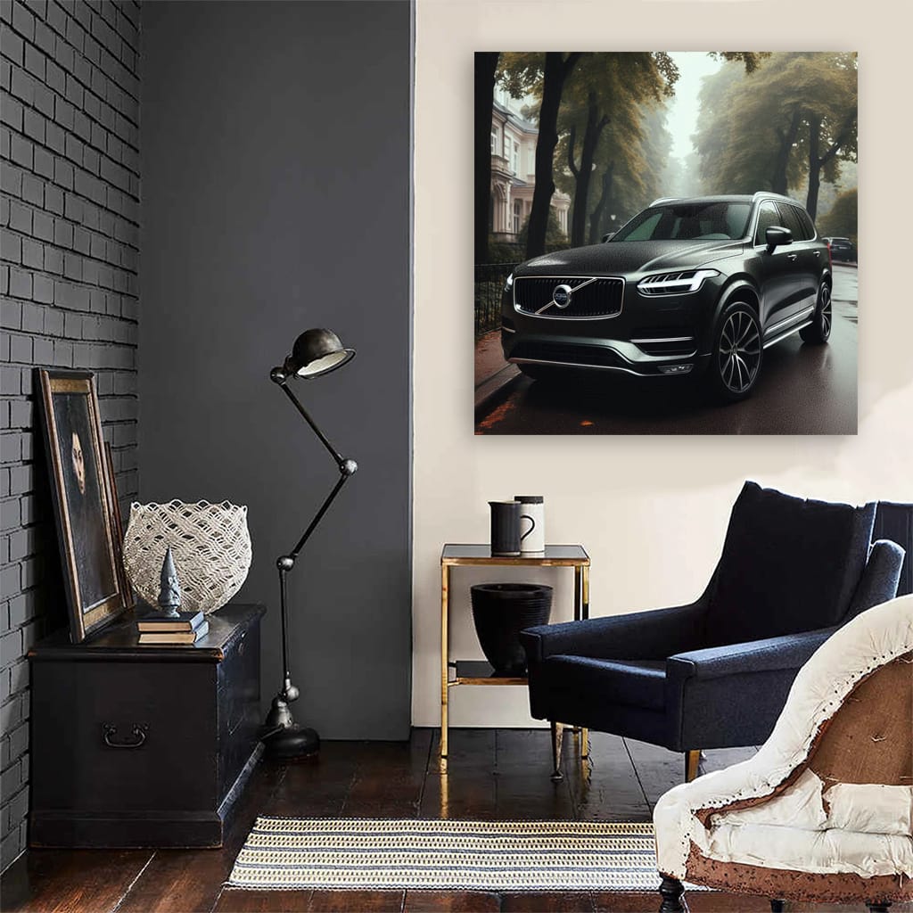 Volvo Xc90 Overcast Weath Wall Art