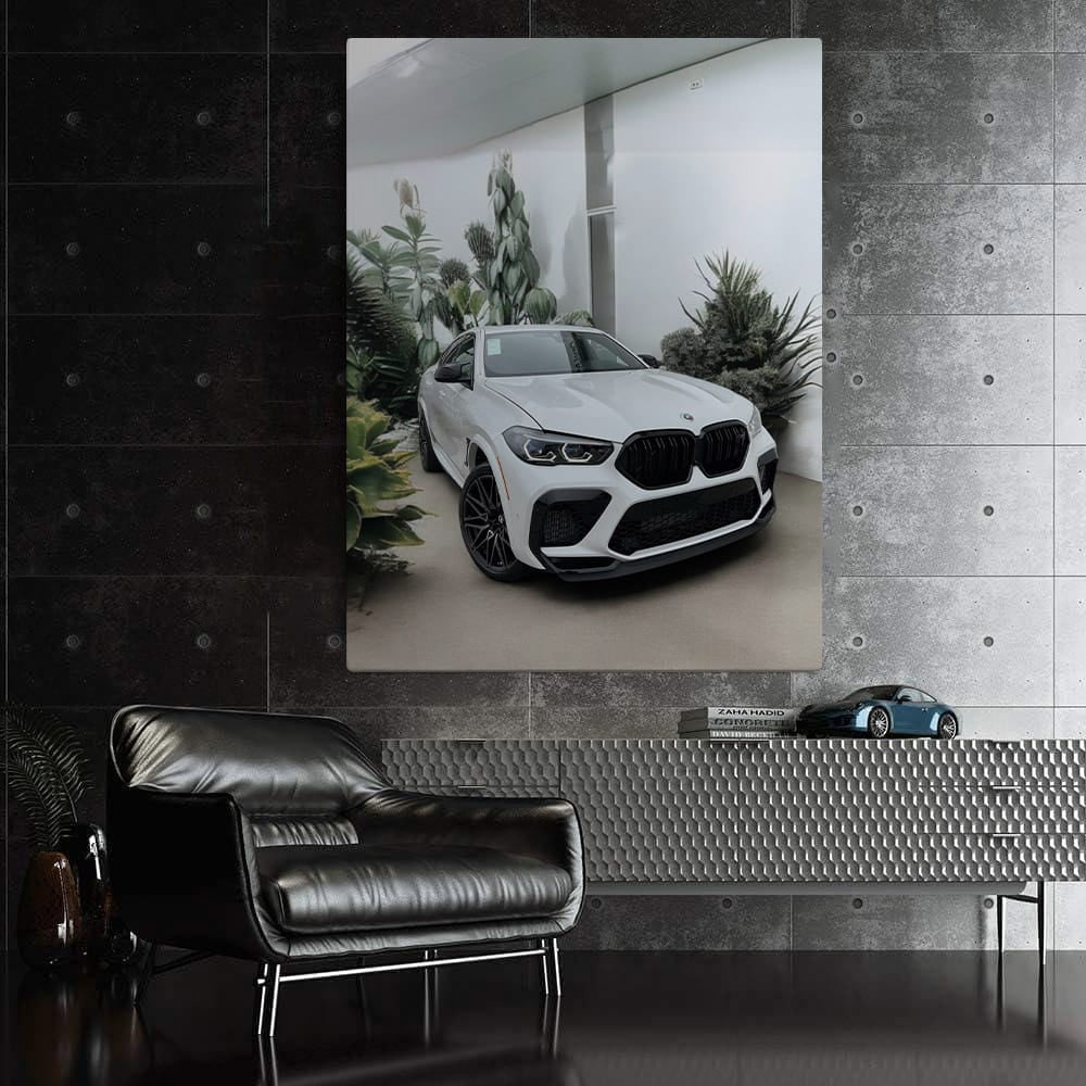 White BMW X6 M Competition 4.4L - Power Meets Elegance - EnjoyStore