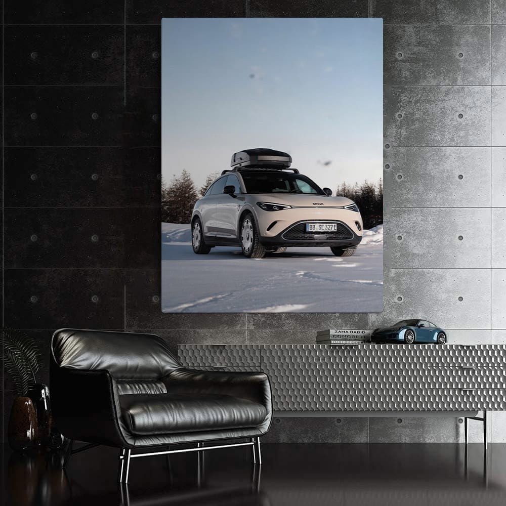 Winter Style: Snowy Drive with Flair and Elegance - EnjoyStore