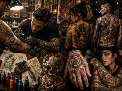 Tattoo Wall Art collection