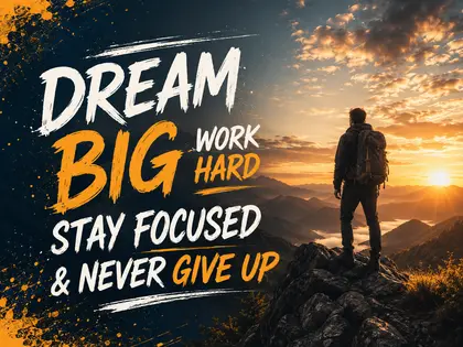 Inspirational & Motivational Quotes Wall Art collection