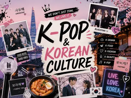 K-pop & Korean culture Wall Art collection