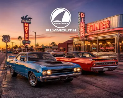 Plymouth Car Wall Art