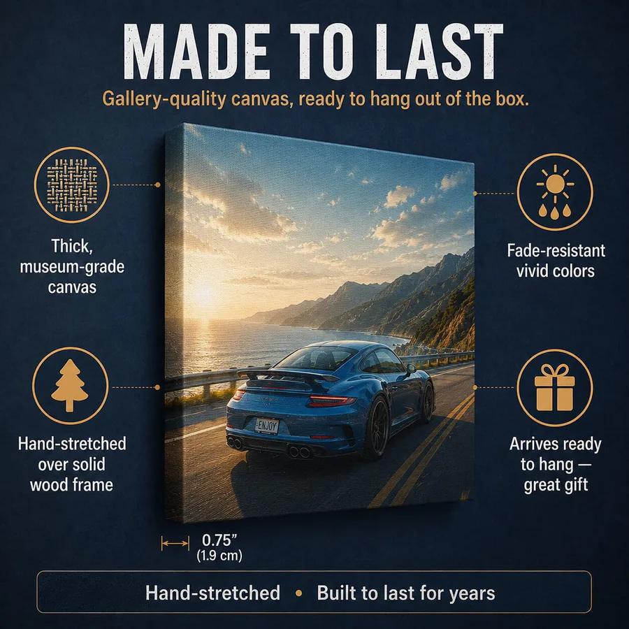 Nissan Skyline GT-R R34 Mountain Road – Wall Art