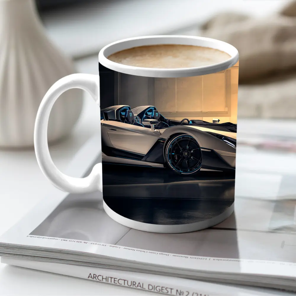 Lamborghini SC20 Roadster Gray Studio – Mugs