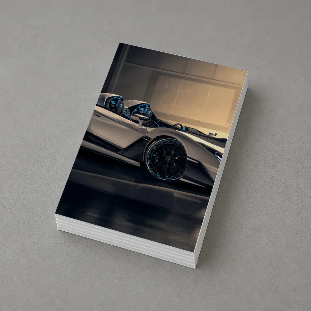 Lamborghini SC20 Roadster Gray Studio – Postcards