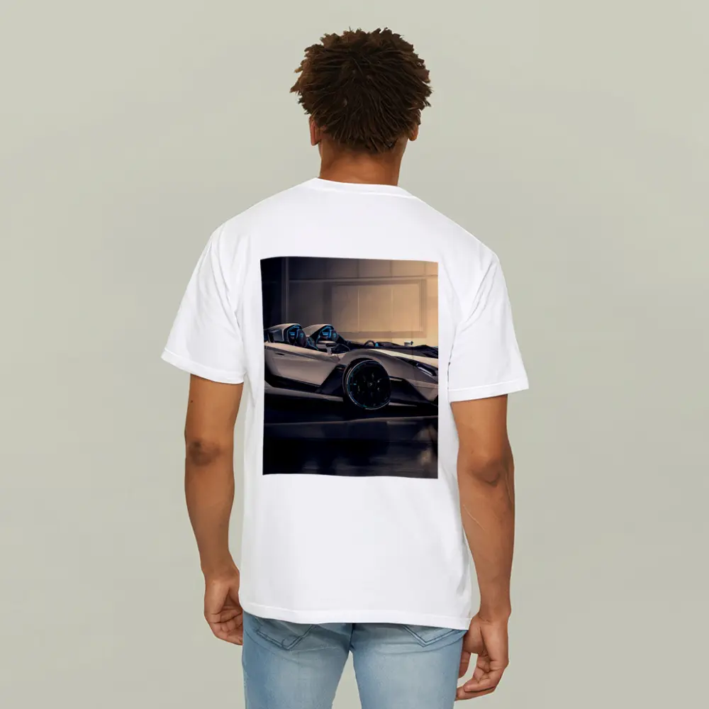 Lamborghini SC20 Roadster Gray Studio – T-Shirts