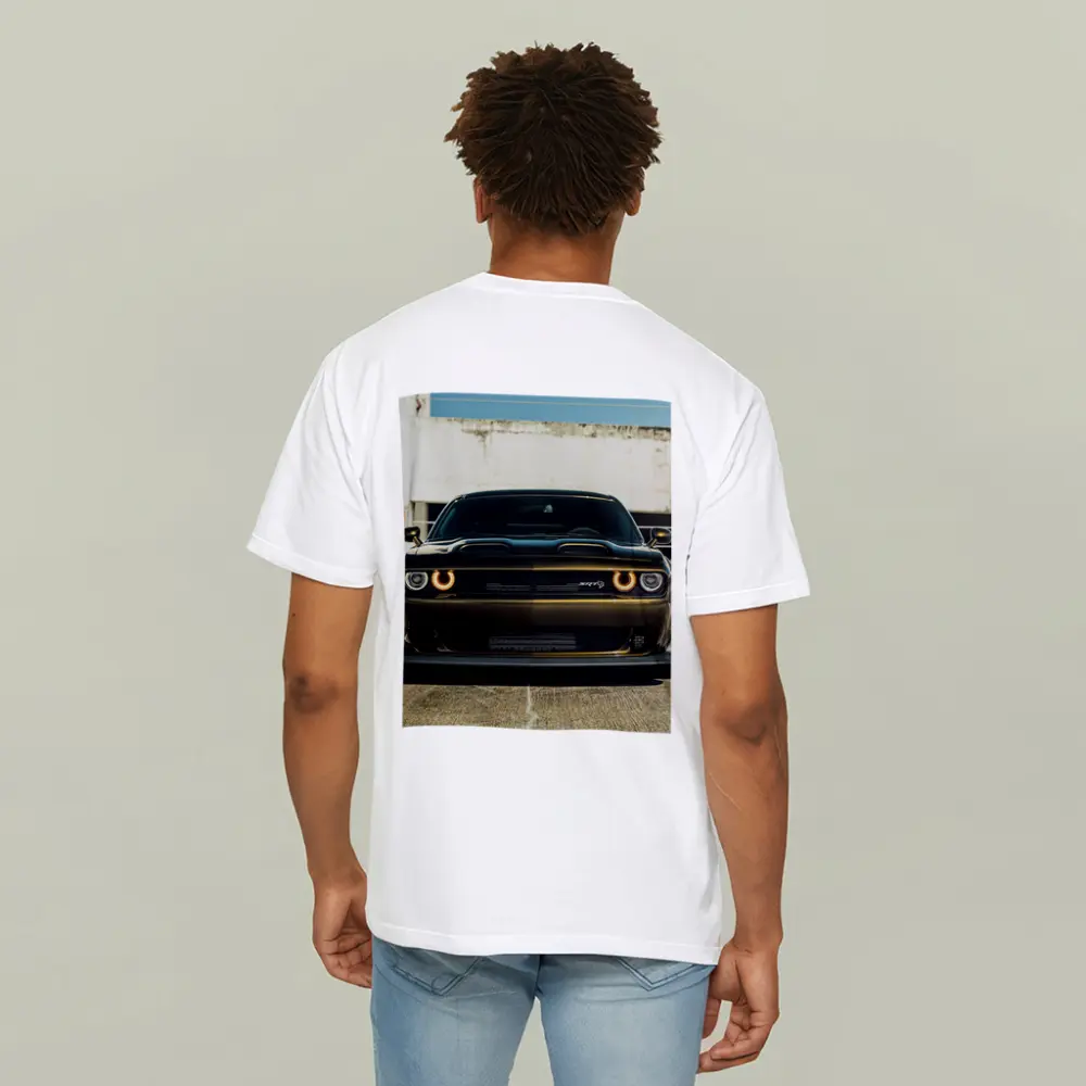 Dodge Challenger SRT Hellcat Urban Parking Lot – T-Shirts