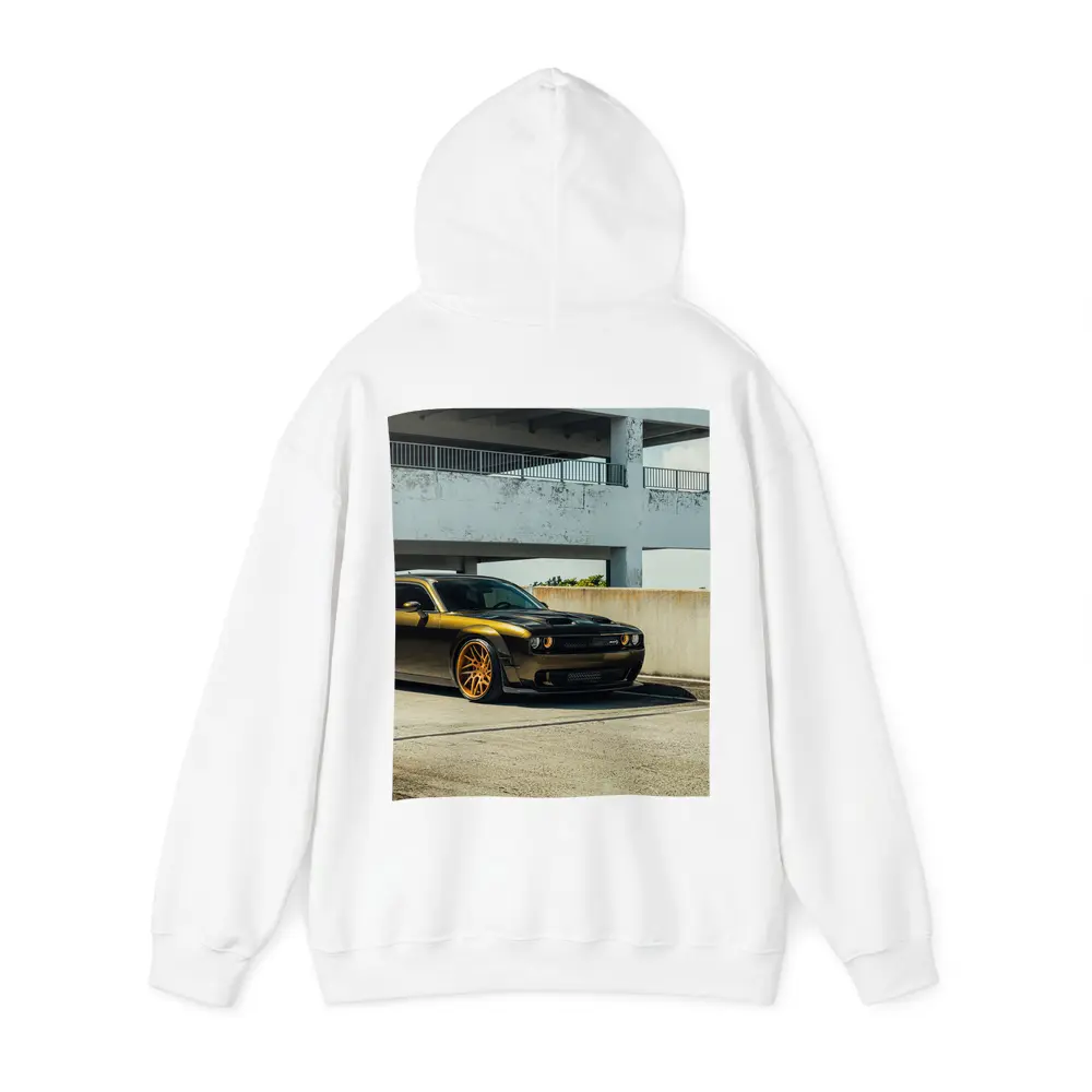 Dodge Challenger Hellcat Gold Wheels Urban – Hoodies
