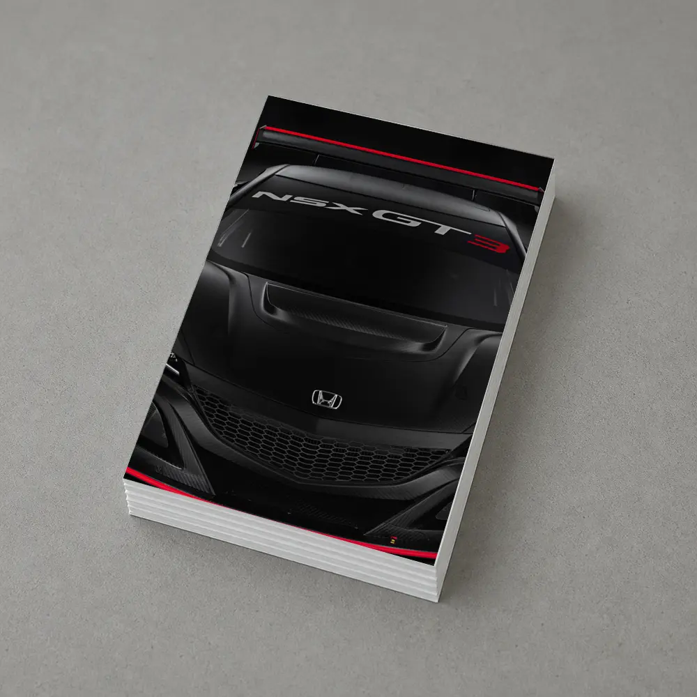 Honda NSX GT3 Race Car Dark Studio – Postcards