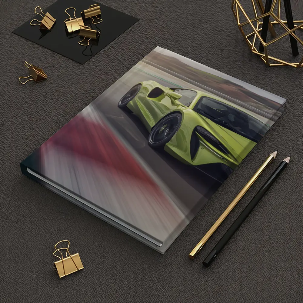 McLaren Artura Green Supercar On Track – Notebooks