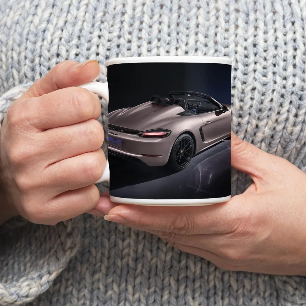 Porsche Boxster Rose Gold Studio Shot – Mugs