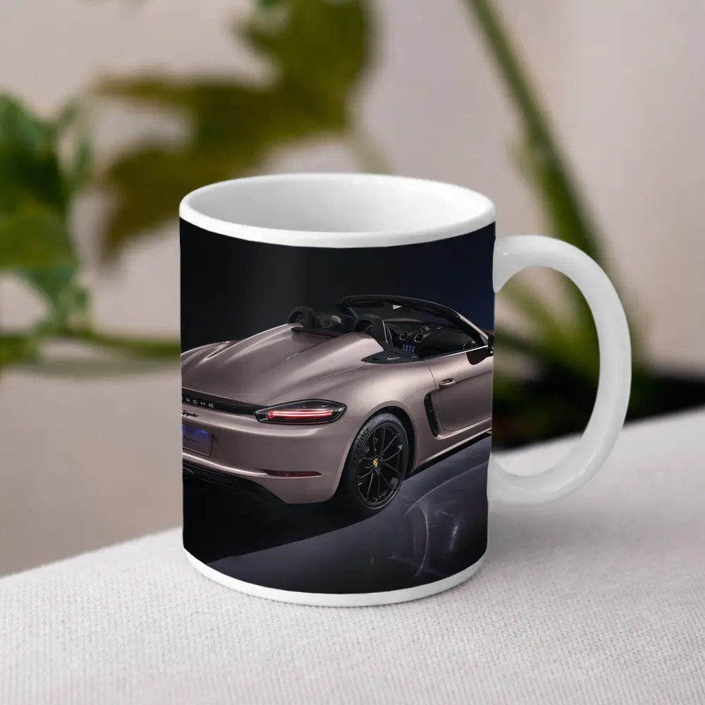 Porsche Boxster Rose Gold Studio Shot – Mugs