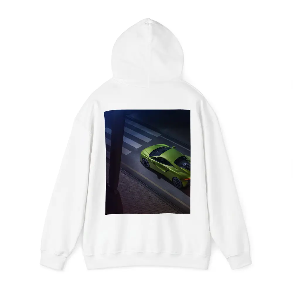 McLaren Artura Green Supercar City Street – Hoodies
