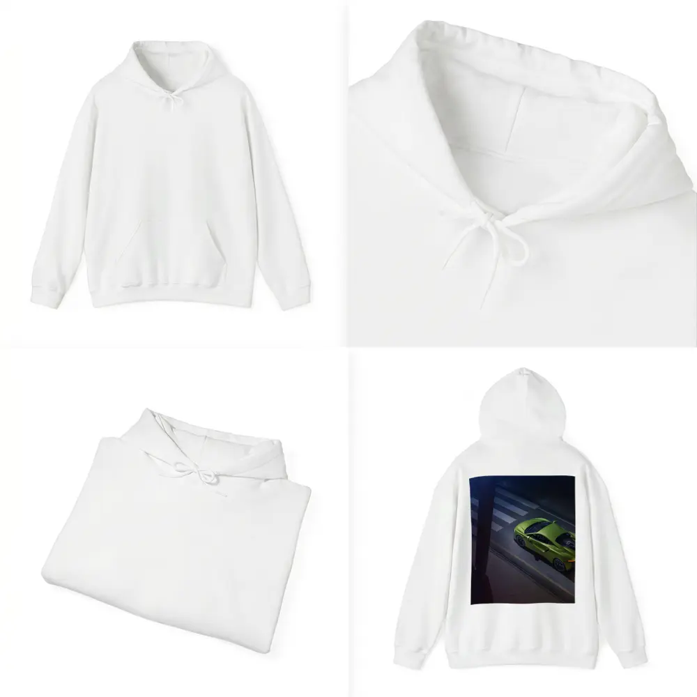 McLaren Artura Green Supercar City Street – Hoodies
