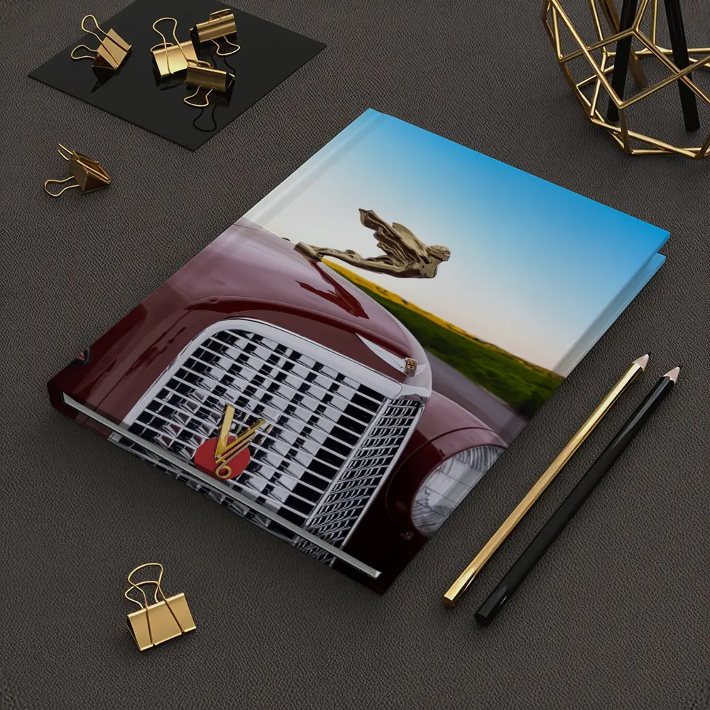 1935 Cadillac Series Classic Hood Ornament Road – Notebooks