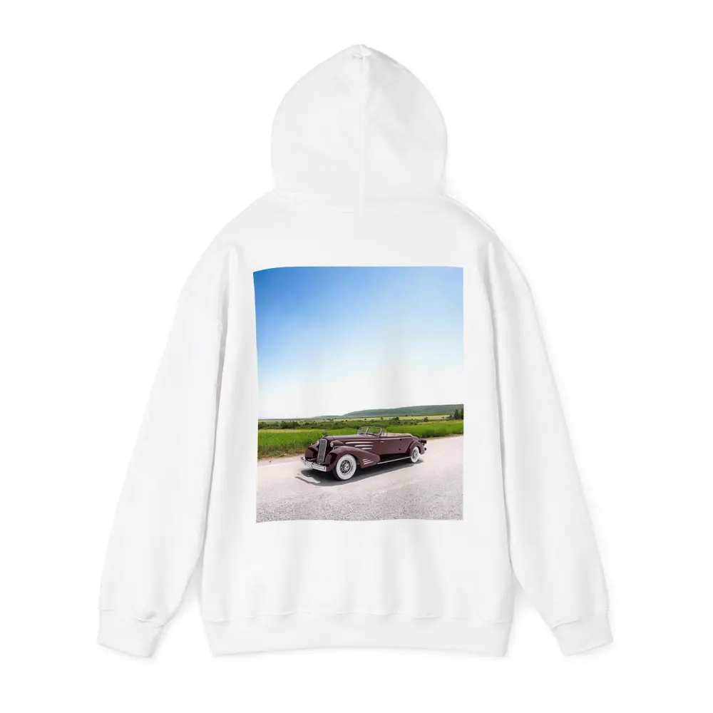 Classic Cadillac Convertible Open Road Summer Drive – Hoodies