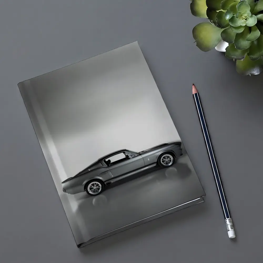 1967 Ford Mustang Shelby GT500 Gray Studio – Notebooks