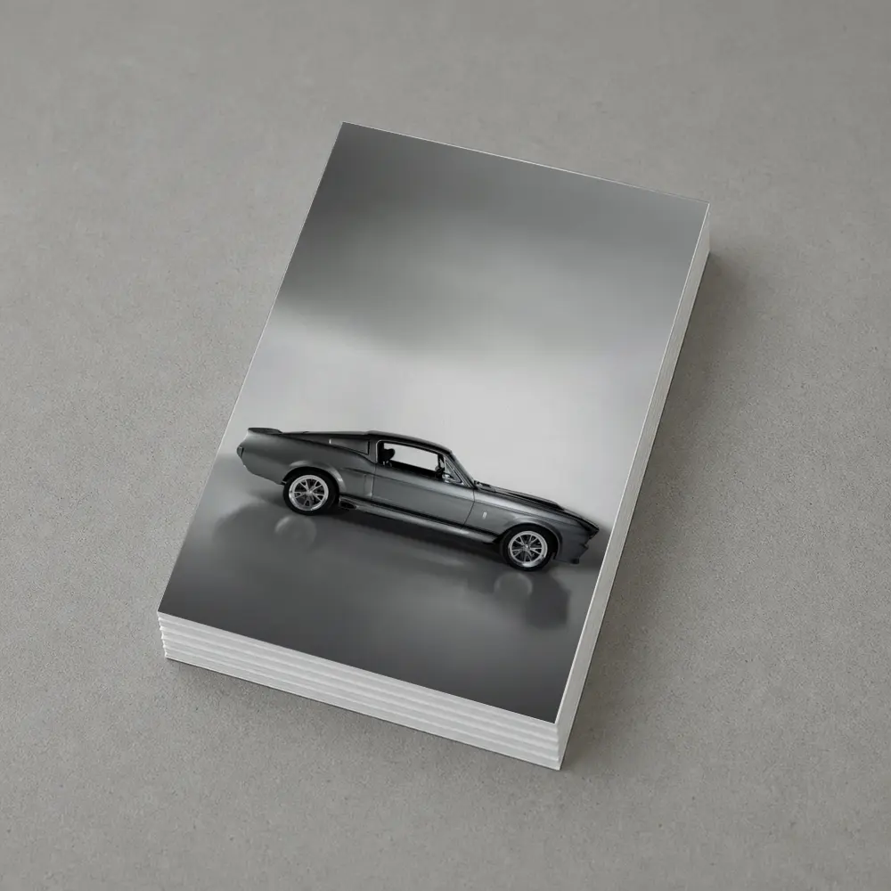 1967 Ford Mustang Shelby GT500 Gray Studio – Postcards