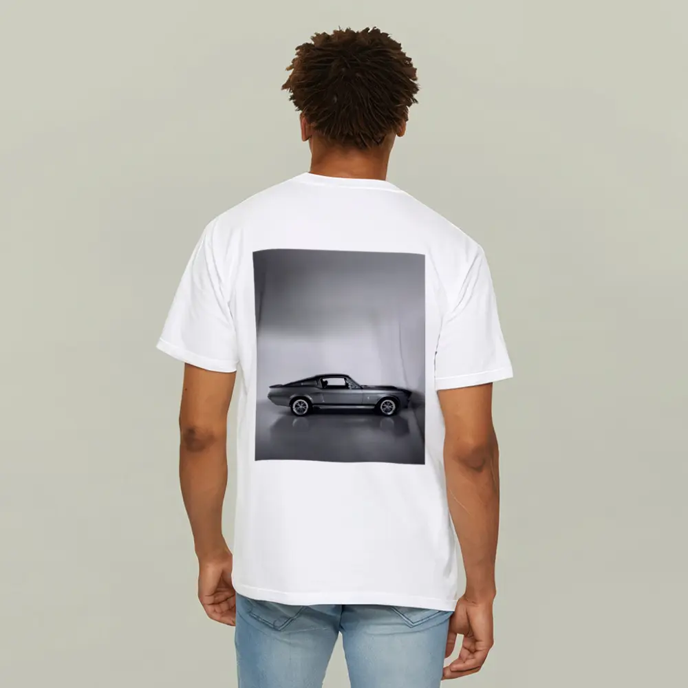 1967 Ford Mustang Shelby GT500 Gray Studio – T-Shirts