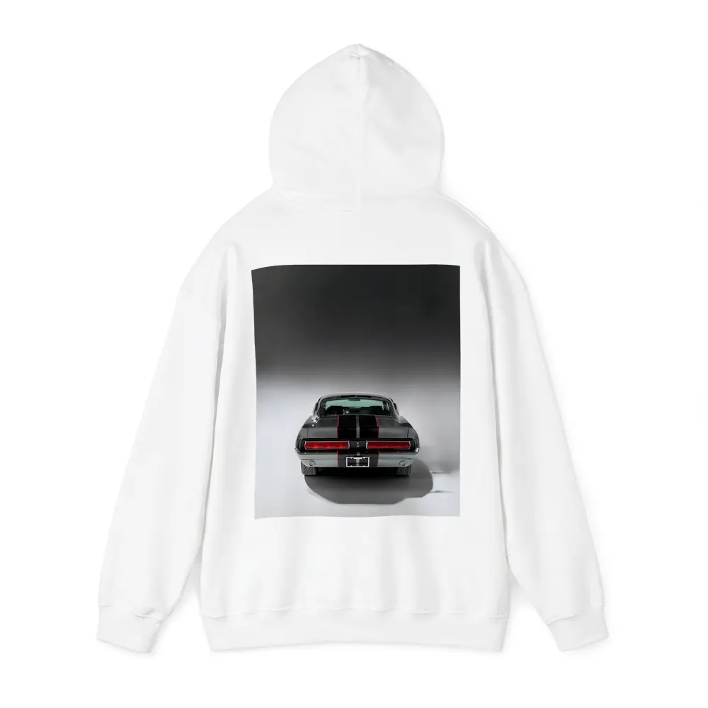 Ford Mustang Shelby GT500 Rear Studio View – Hoodies
