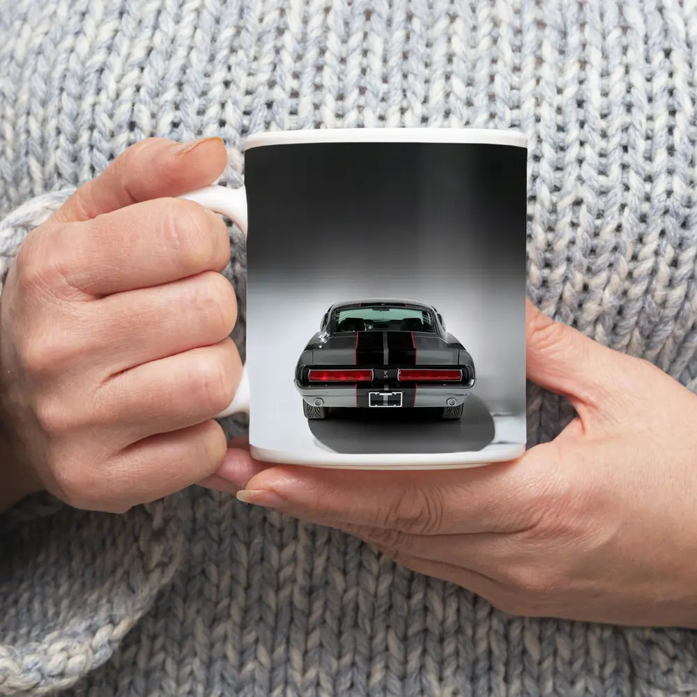 Ford Mustang Shelby GT500 Rear Studio View – Mugs