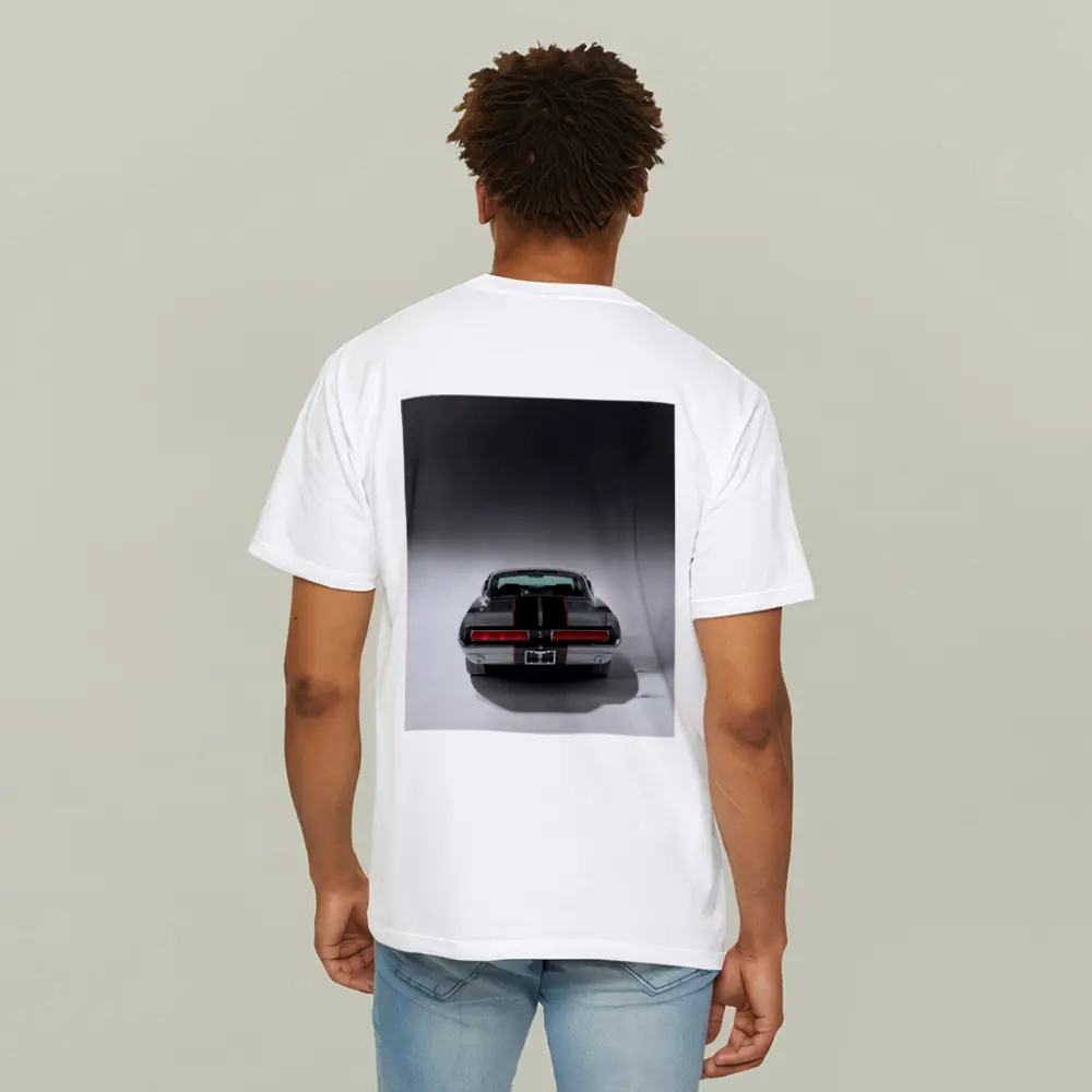 Ford Mustang Shelby GT500 Rear Studio View – T-Shirts