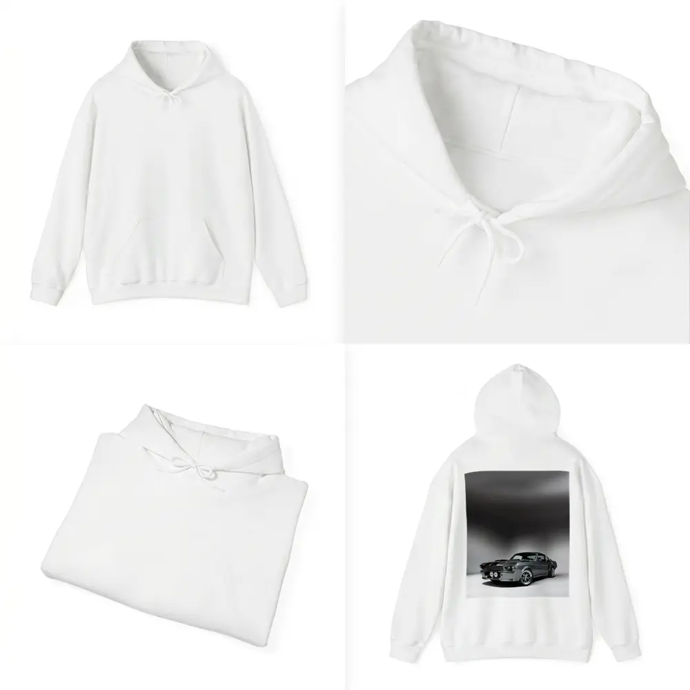 Ford Mustang Shelby GT500 Eleanor Gray Studio – Hoodies