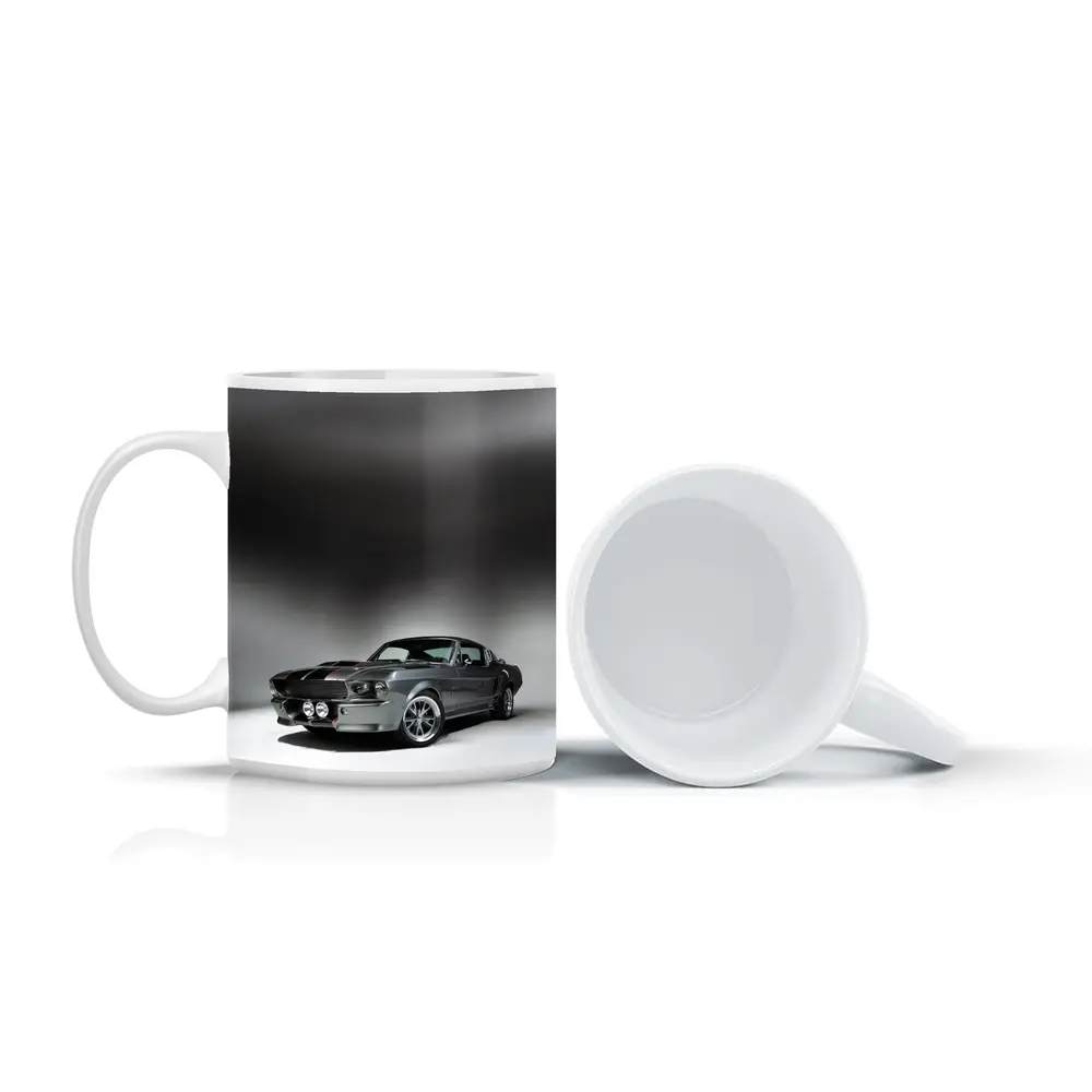 Ford Mustang Shelby GT500 Eleanor Gray Studio – Mugs