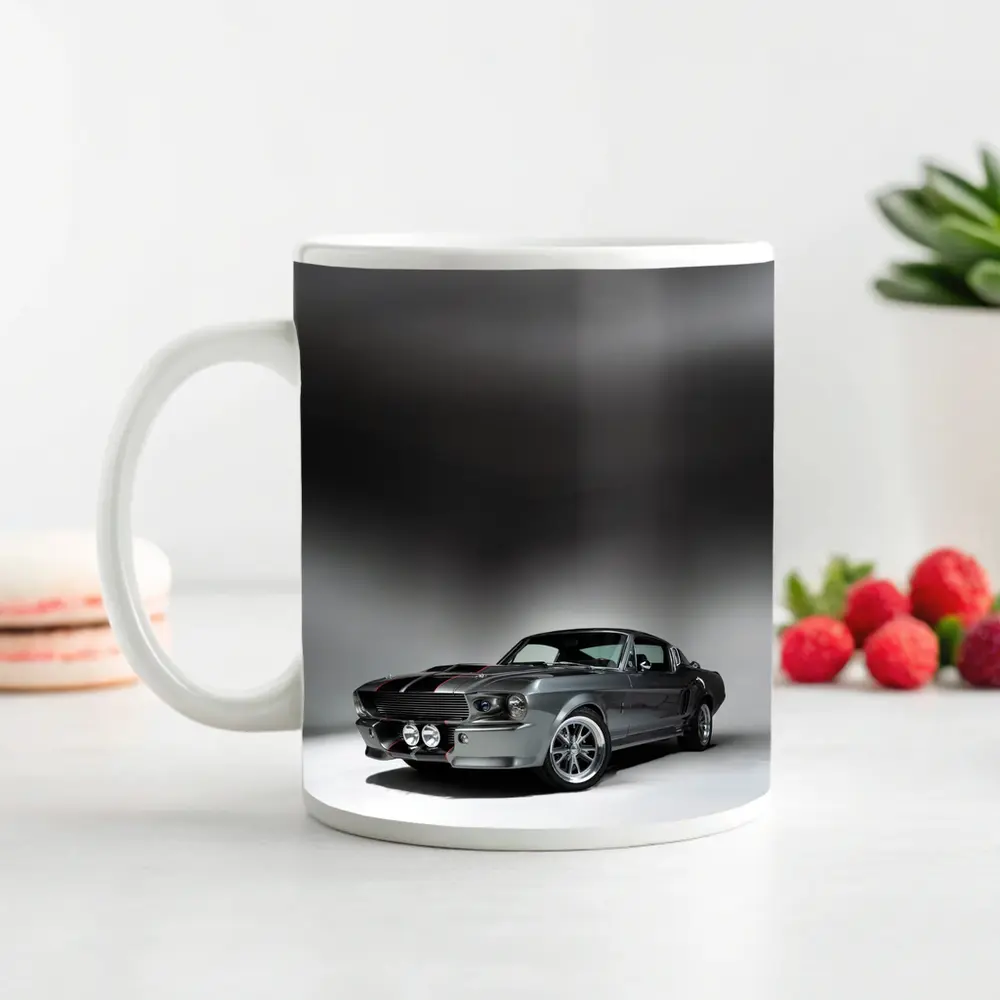 Ford Mustang Shelby GT500 Eleanor Gray Studio – Mugs