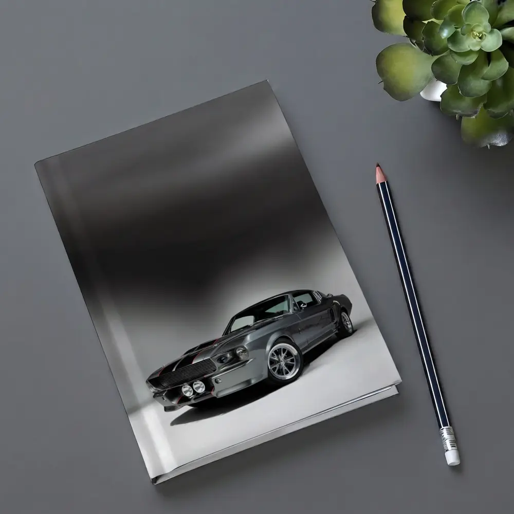 Ford Mustang Shelby GT500 Eleanor Gray Studio – Notebooks