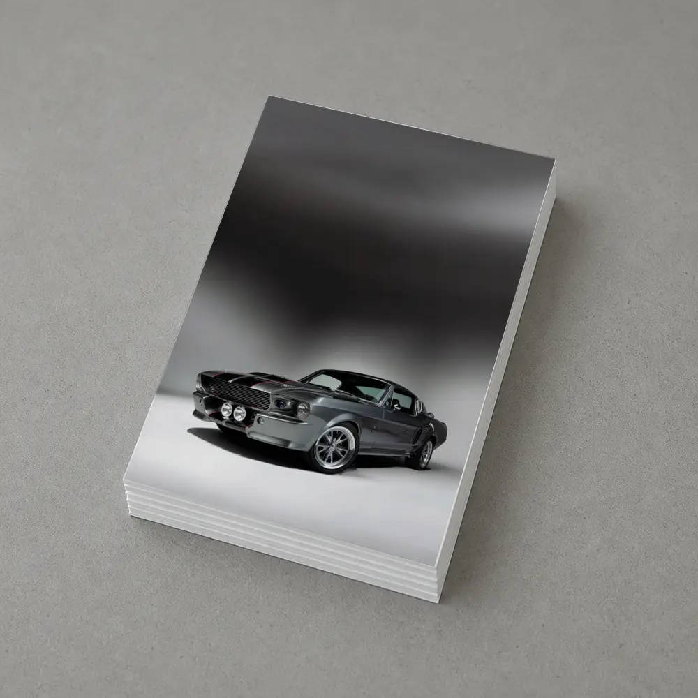 Ford Mustang Shelby GT500 Eleanor Gray Studio – Postcards