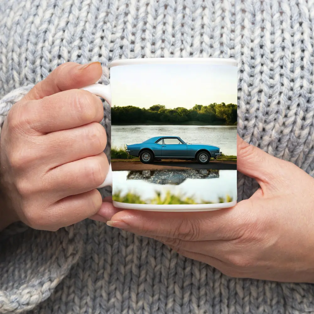 1968 Chevrolet Camaro Blue Lakeside Reflection – Mugs