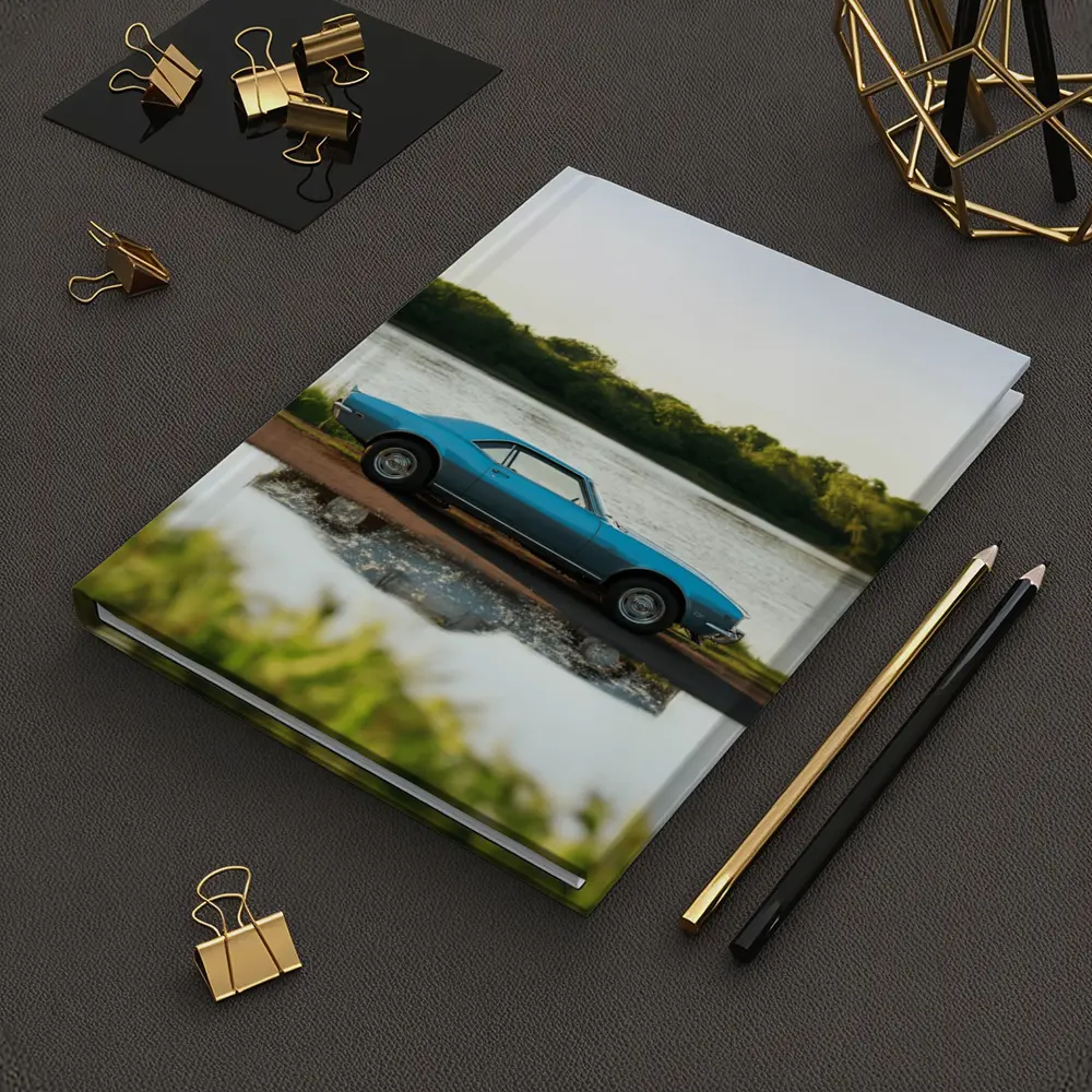 1968 Chevrolet Camaro Blue Lakeside Reflection – Notebooks