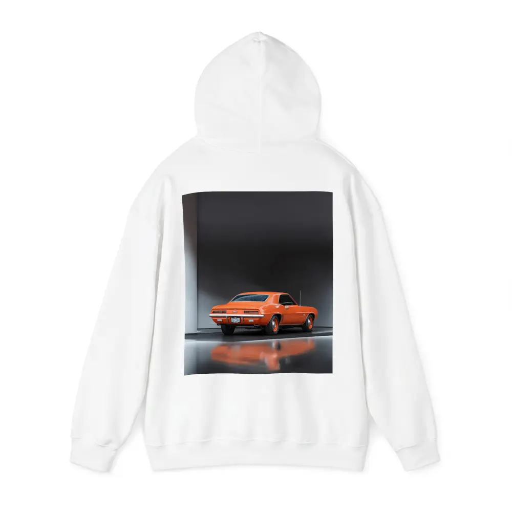 1969 Chevrolet Camaro Orange Studio Shot – Hoodies