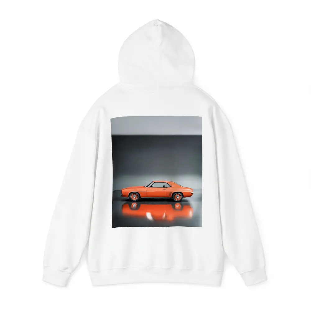 1969 Chevrolet Camaro Orange Studio Shot – Hoodies
