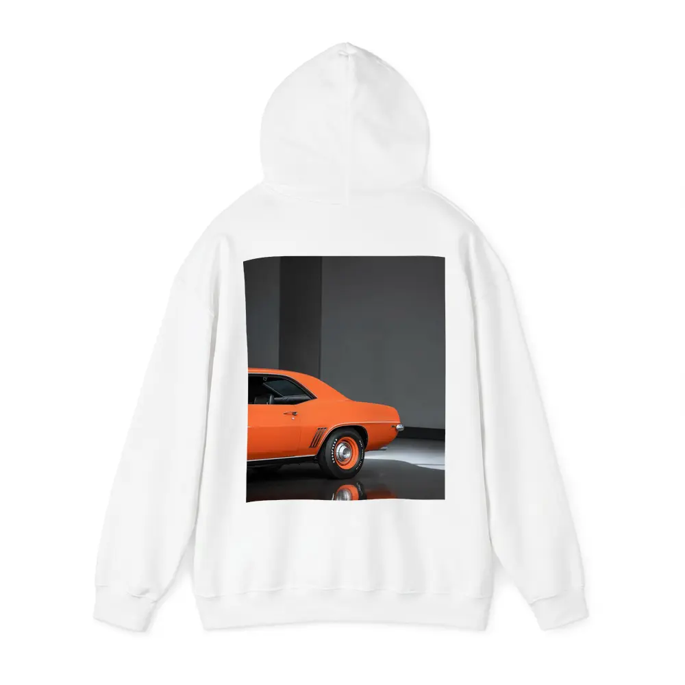 1969 Chevrolet Camaro Orange Studio Shot – Hoodies
