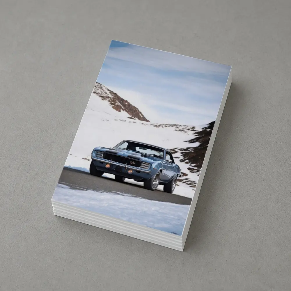 1969 Chevrolet Camaro RS Snow Mountains – Postcards