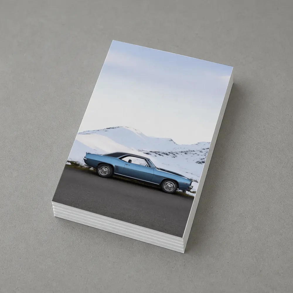 1969 Chevrolet Camaro RS Snow Mountains – Postcards