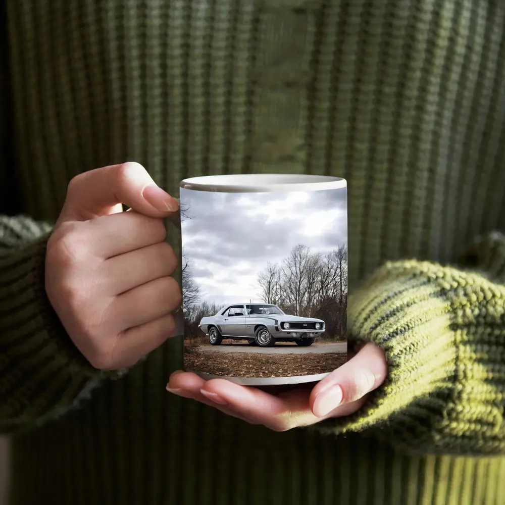 1969 Chevrolet Camaro SS Cloudy Nature Setting – Mugs