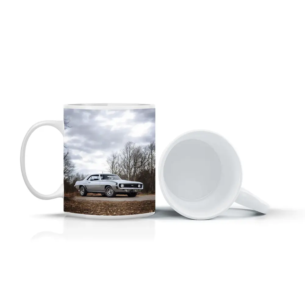 1969 Chevrolet Camaro SS Cloudy Nature Setting – Mugs