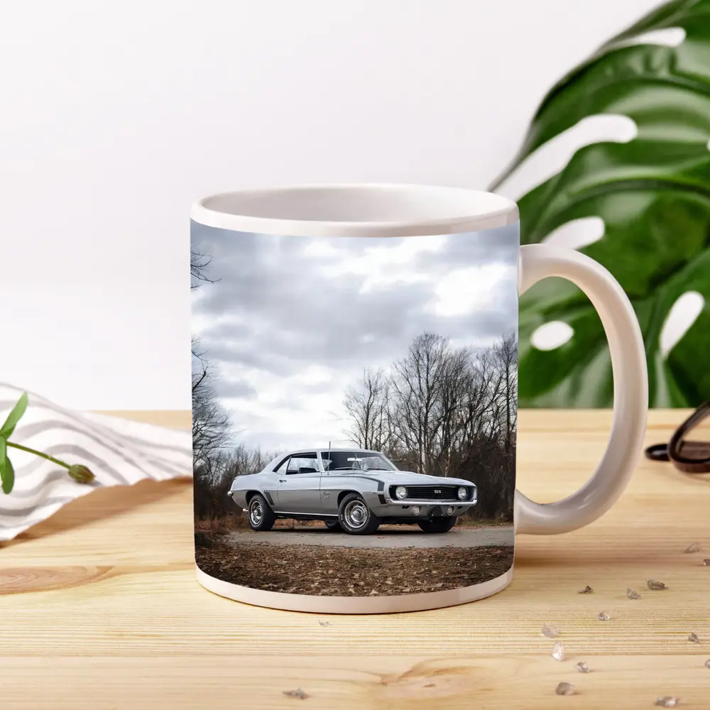 1969 Chevrolet Camaro SS Cloudy Nature Setting – Mugs