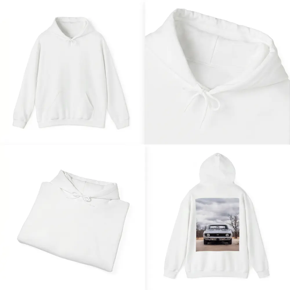 1969 Chevrolet Camaro SS Overcast Sky – Hoodies