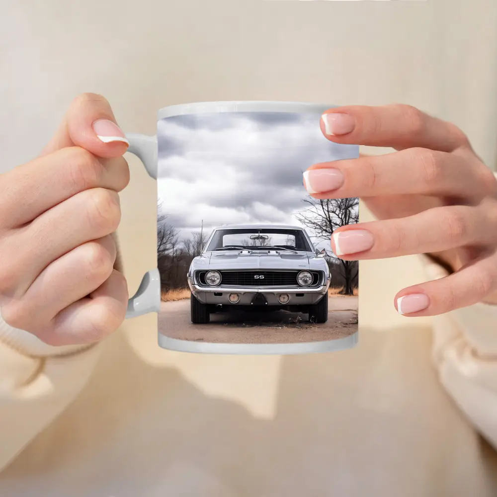 1969 Chevrolet Camaro SS Overcast Sky – Mugs