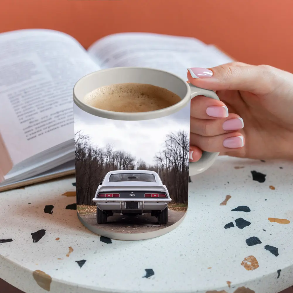 1969 Chevrolet Camaro SS Rear View – Mugs